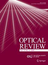 OPTICAL REVIEW雜志封面
